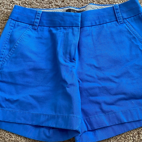 NWOT J. Crew chino shorts, 5 inch inseam, size 4 - Picture 1 of 3